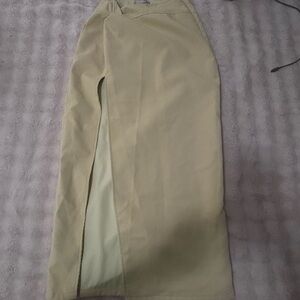 Chic Tan Pencil Skirt for Women